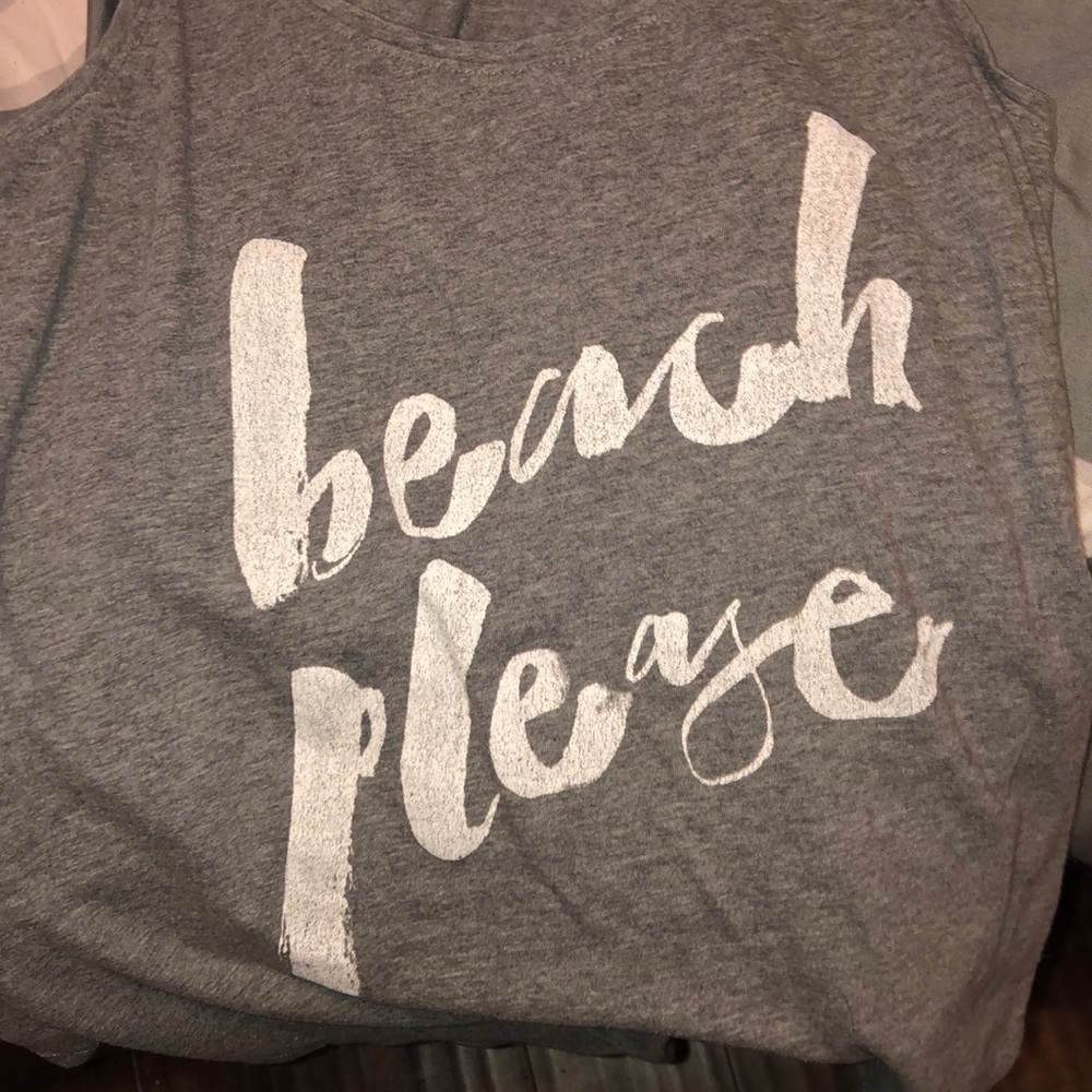 “Beach Please” Tank